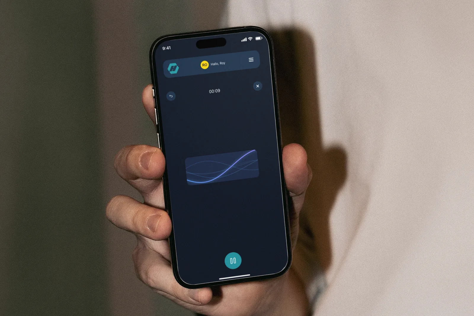 DataMinutes on an iPhone